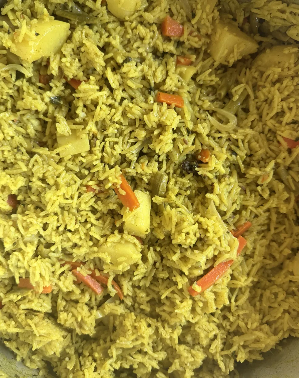Vegetable pulao