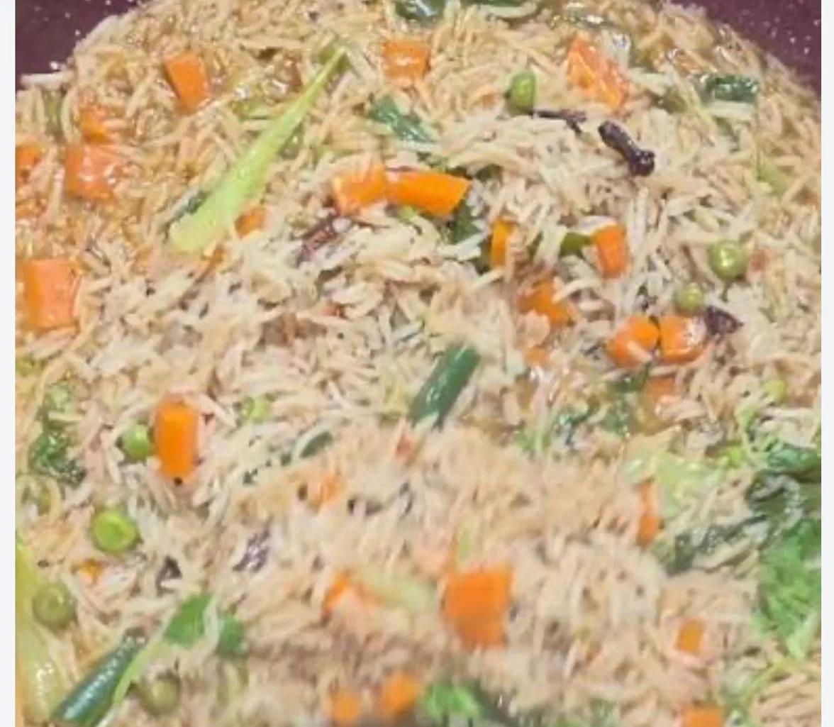 Semai with vegetables